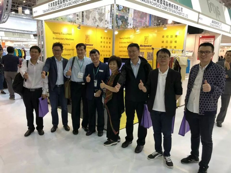 TITAS台北纺织展，富怡展品备受青睐！